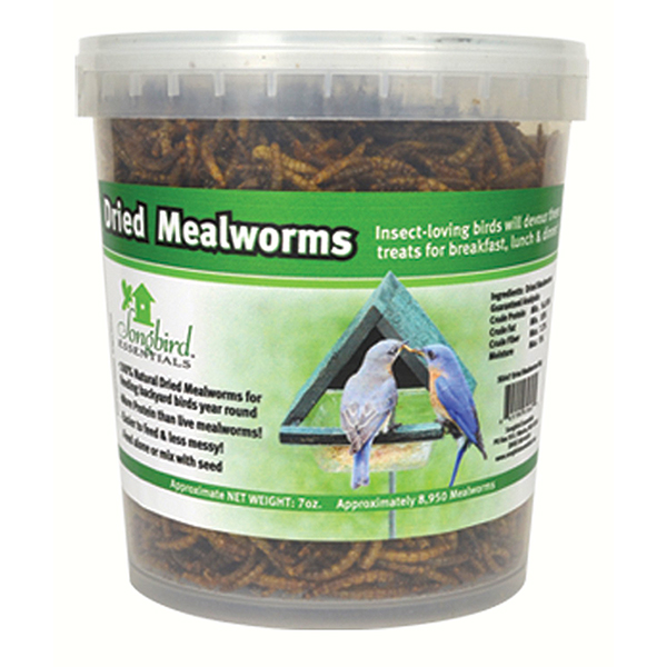 Dried Mealworms Tub