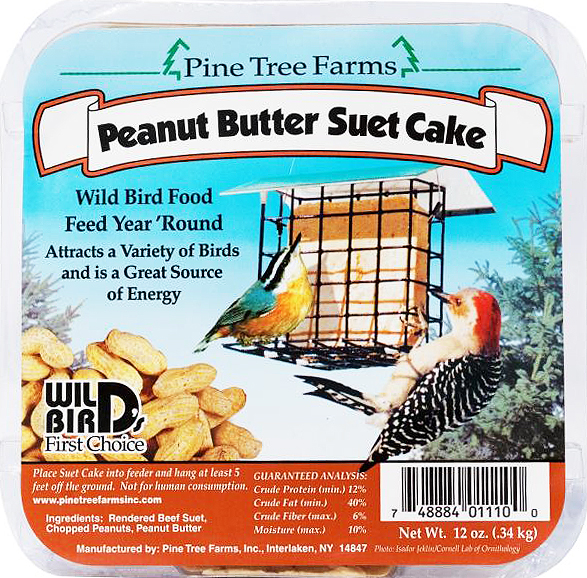 12 oz Suet Peanut Butter Cake