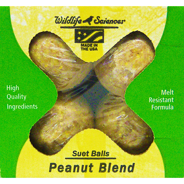 Peanut Blend Suet Balls 4 pack