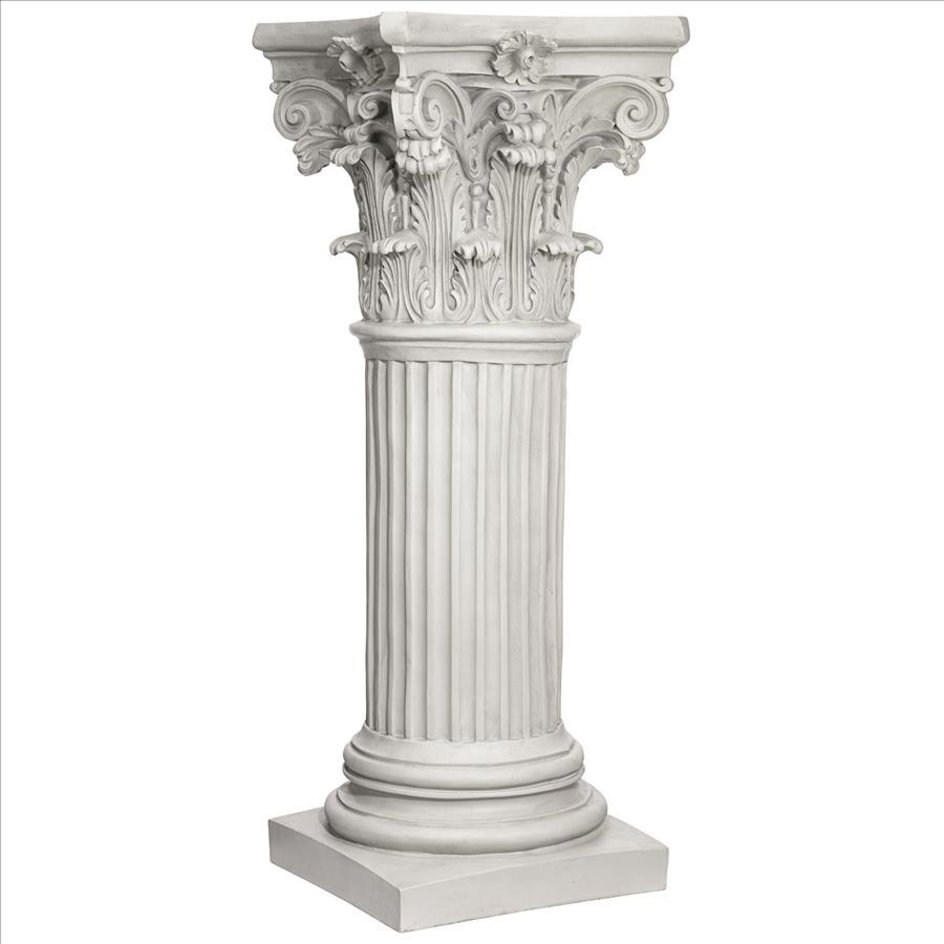 Large Corinthian Pedestal Pillar