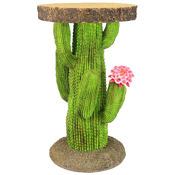 Saguaro Cactus Arizona Desert Sculptural Side Table