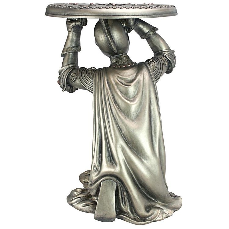 Gothic Knight Sculptural Side Table