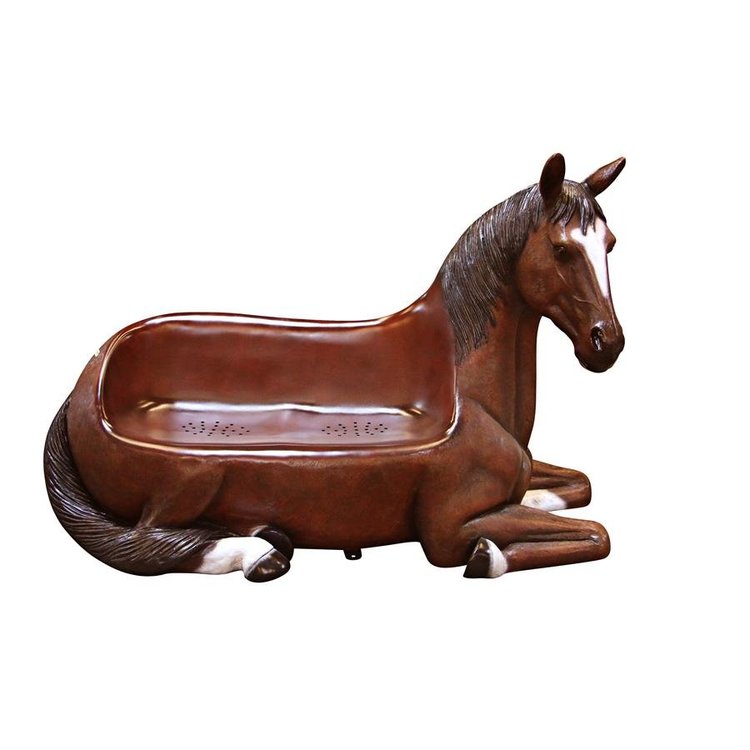 The Majestic Stallion Horse Bench
