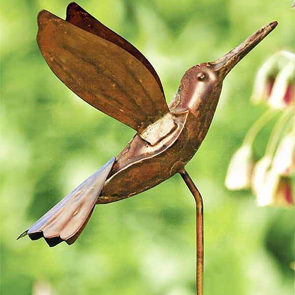 Hummingbird Garden Ornamental Stake