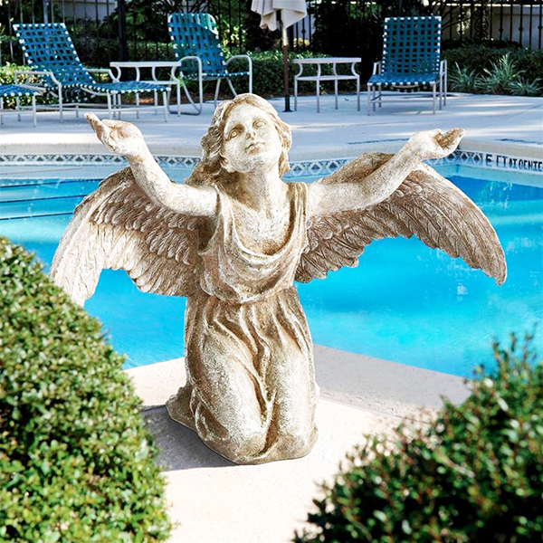 Heavens Devotion Angel Statue