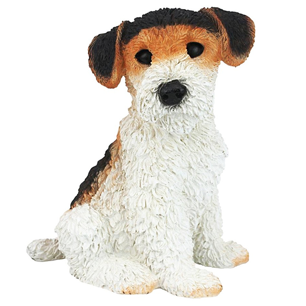 Fox Terrier Puppy Statue
