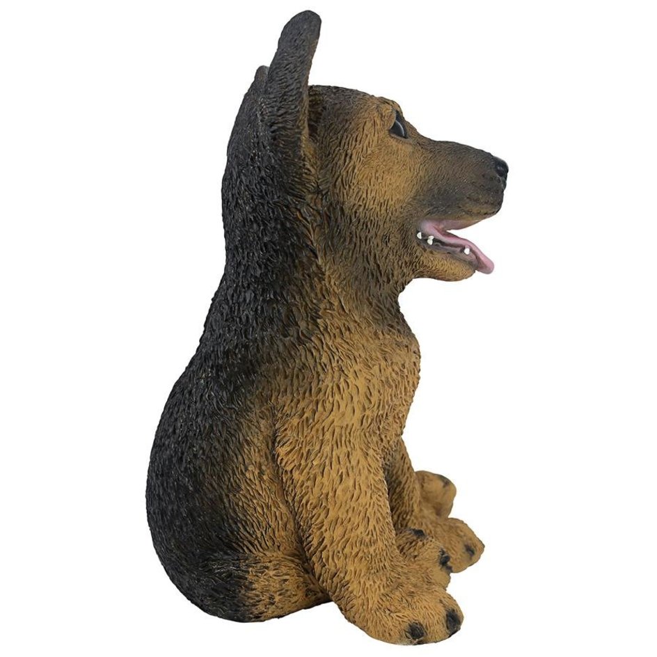 German Shepherd Puppy Statue
