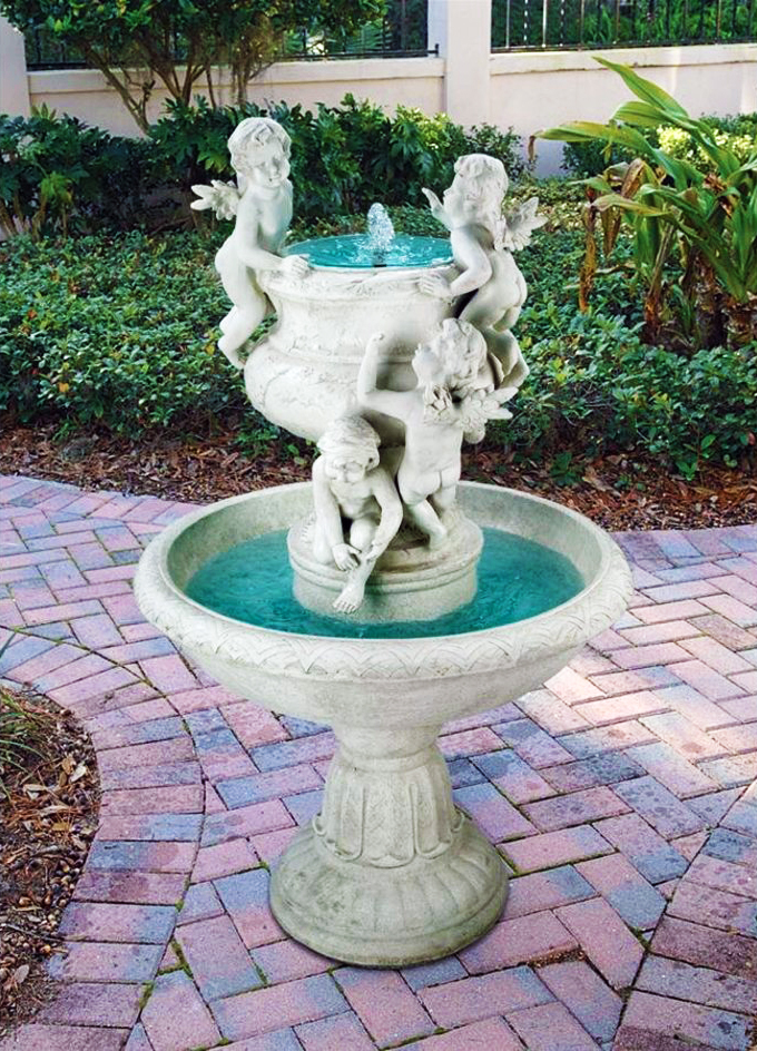 Playful Cherubs Water Fountain