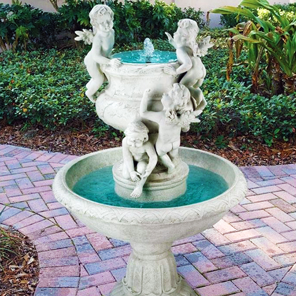 Playful Cherubs Water Fountain